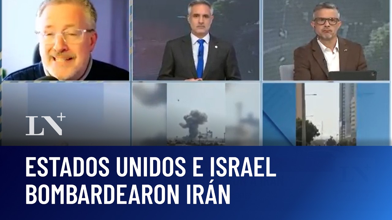 Tensión en Medio Oriente: Estados Unidos e Israel bombardearon Irán