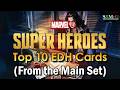 Marvel Super Heroes:Top 10 Commander Cards (From the Main Set) | Mtg