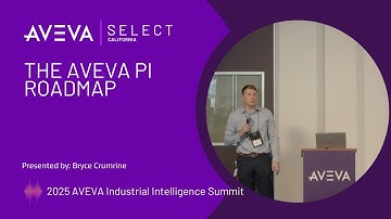 The AVEVA PI Roadmap | 2025 Industrial Intelligence Summit