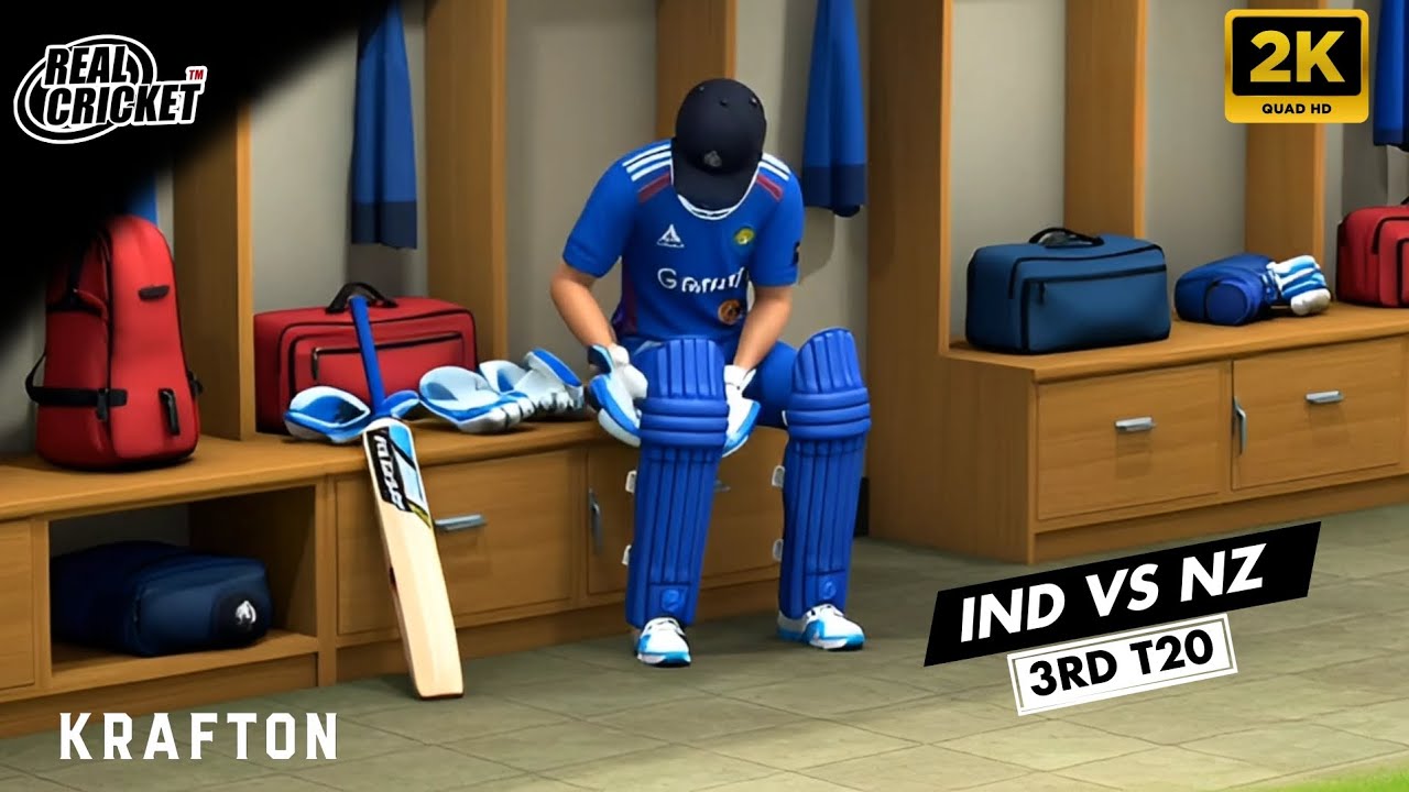 Real Cricket™ -🔥 Broadcast Style Utra Graphics | 3rd T20🏏| IND vs NZ | HIGHLIGHTS  
