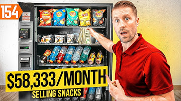 2-Day Workweek Earns $700K -  Vending Machine Business