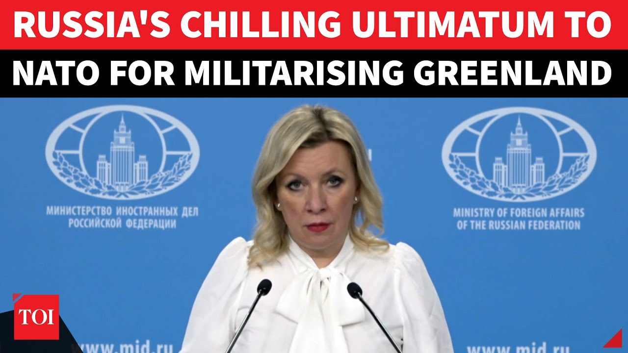 Russia's ULTIMATUM To NATO As Troops Land In Greenland; 'If You Don't Stop, You Will Face Severe...'