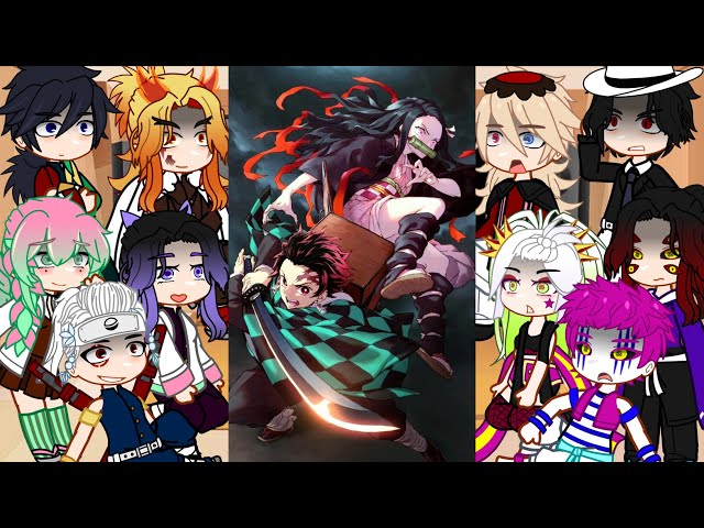 Hashiras and Uppermoons (+Muzan) React Tanjiro Kamado|Part-1/?| class=