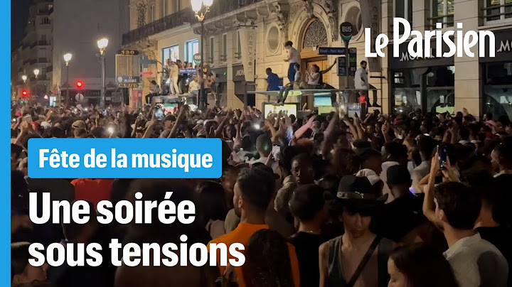 Piqûres, bagarres, coups de couteau... des violences lors de la Fête de la musique à Paris