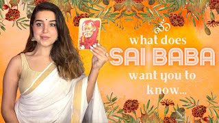 ?Divine Messages☀️Guidance ?Blessings from SAI BABA?| Pick a Card ~ Hindi| Timeless ✨