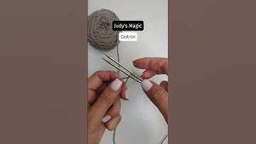 How to cast-on toe-up socks with Judy