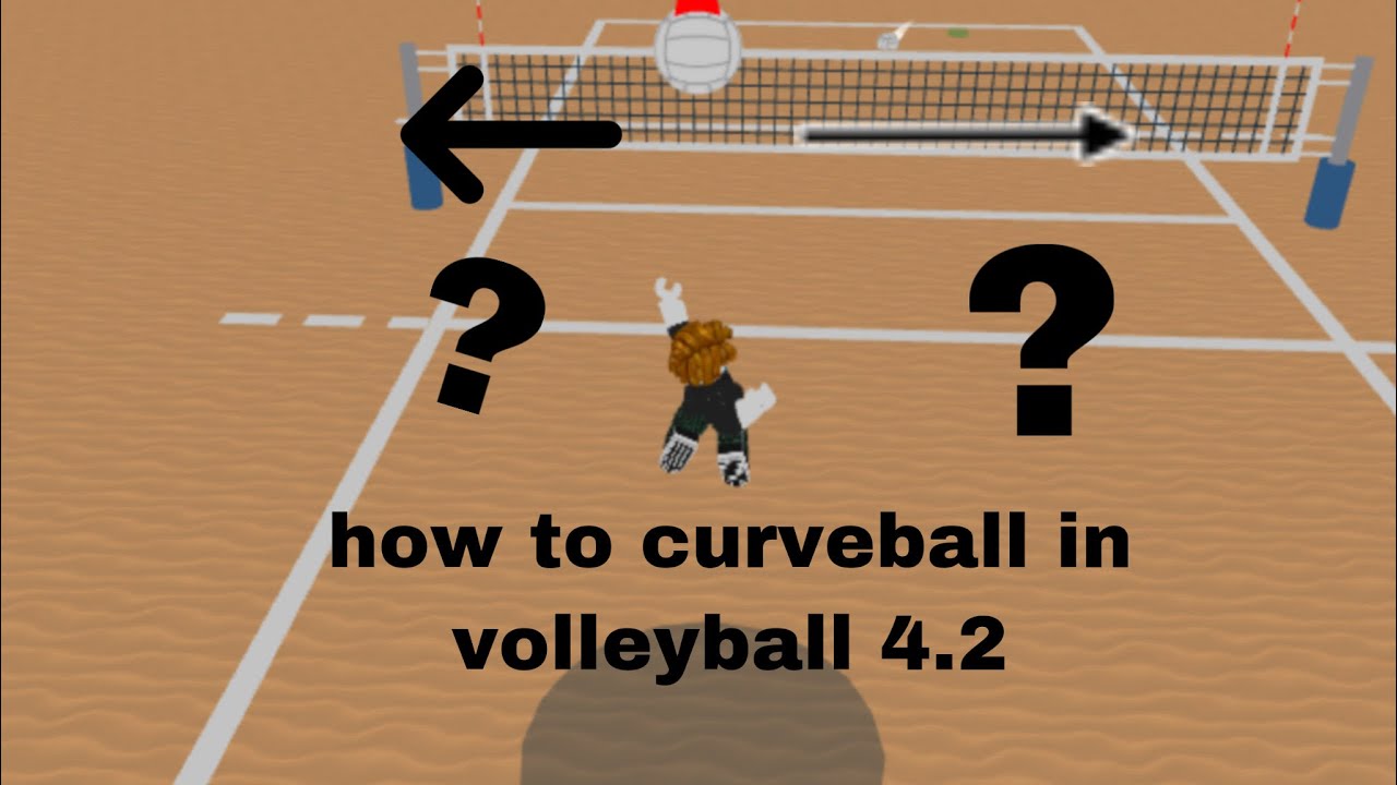 How to curveball in volleyball 4.2 mobile / pc YouTube