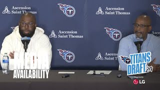 2024 Draft Recap | Media Availability by Tennessee Titans 9,909 views 3 weeks ago 16 minutes