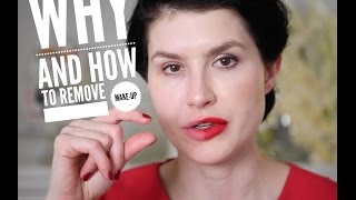 How to remove make-up by Dr Liv Kraemer