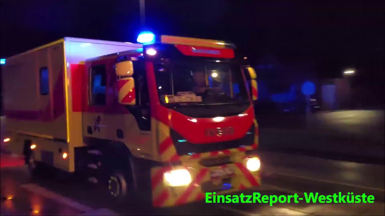 Rettungsdienst Bundeswehr ITW  (BwK) Hamburg Notfallverlegung nach Heide