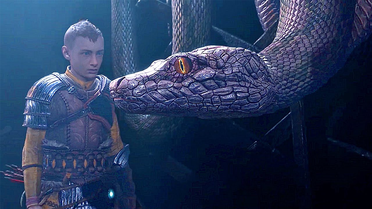 The Tale of The Giant Soul Marbles / Atreus Creates Jormungandr - God of War Ragnarok (GOWR PS5)