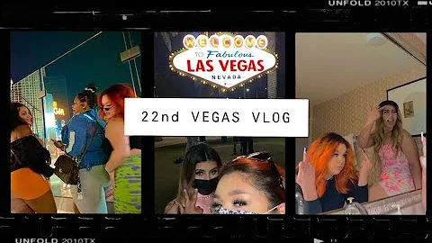 22nd VEGAS VLOG | 4 DAYS I GET DRUNK ON THE STRIP
