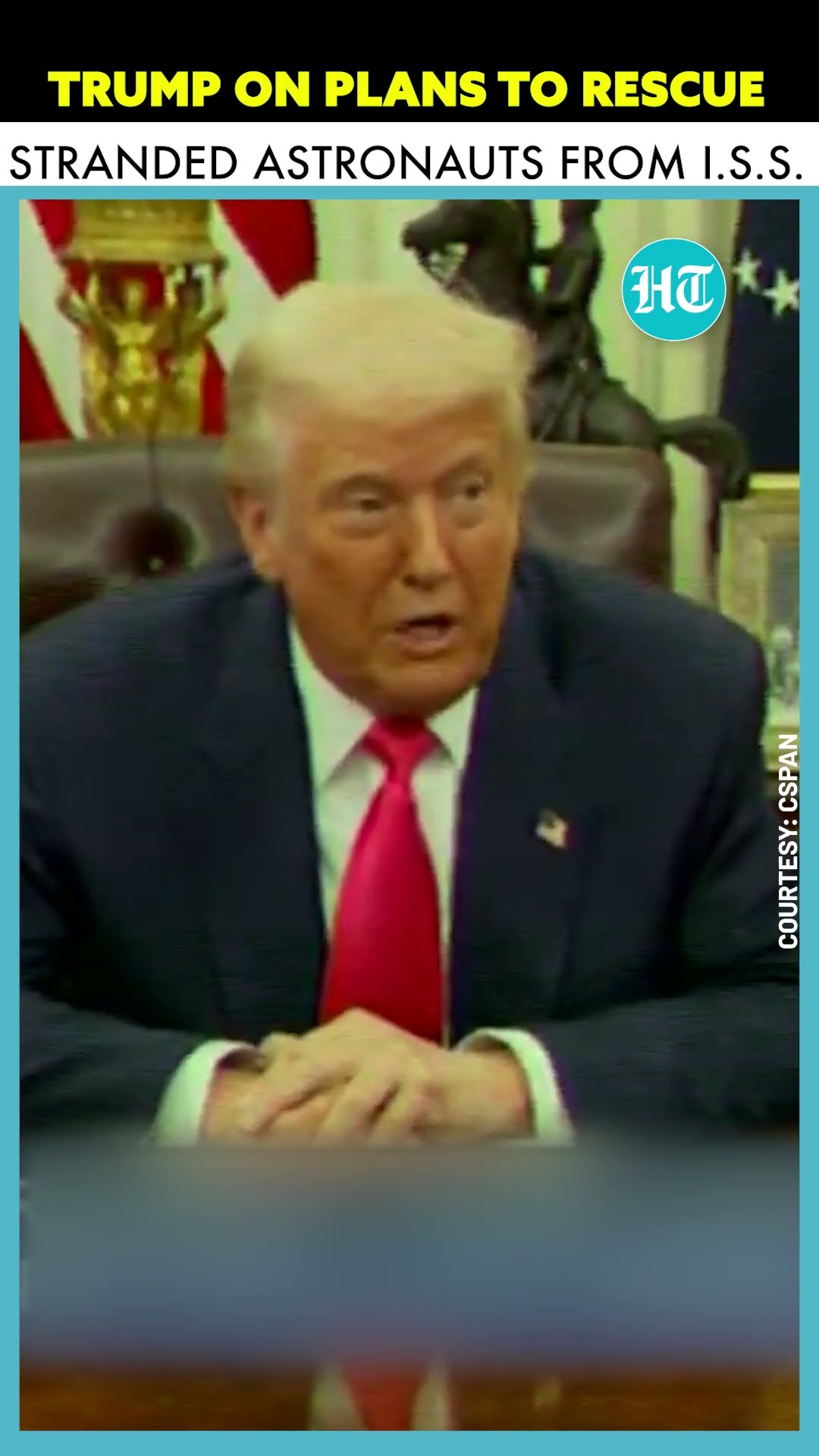 Watch: Trump Refers To Sunita Williams As 'Woman With Wild Hair,' Pitches For Her Rescue From ISS