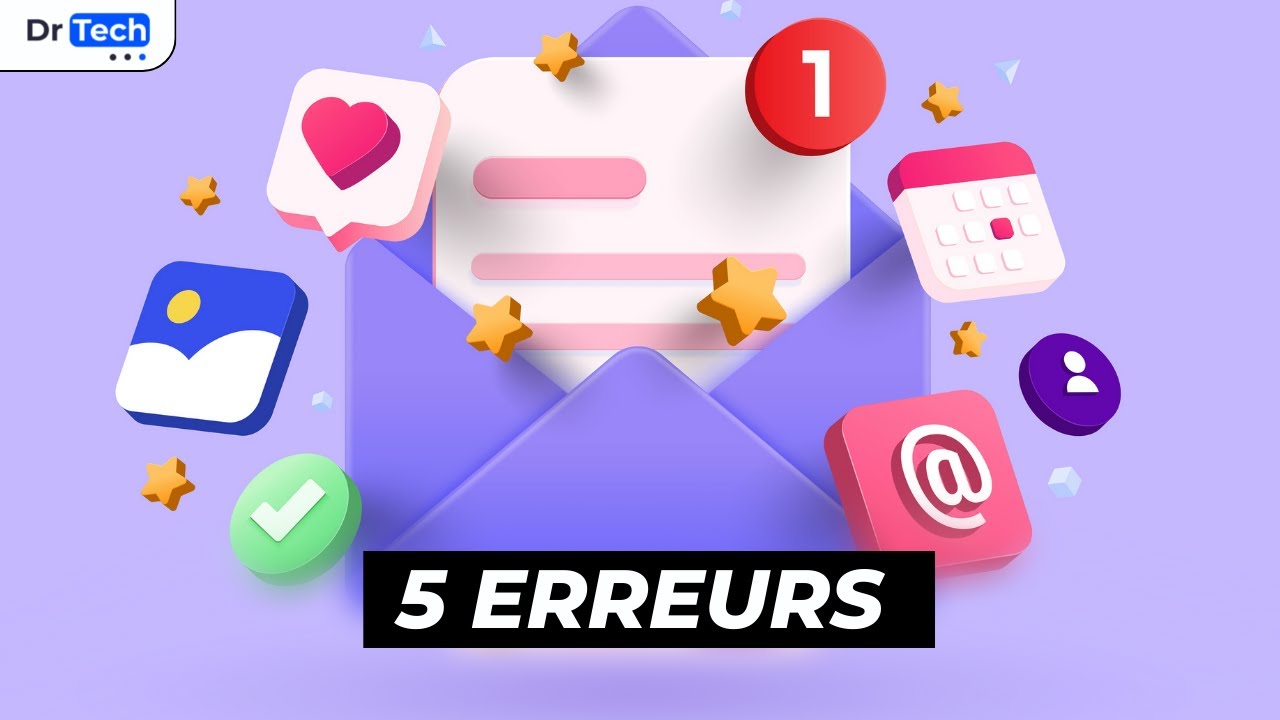 Les erreurs que vous faites dans vos emails (et les solutions)