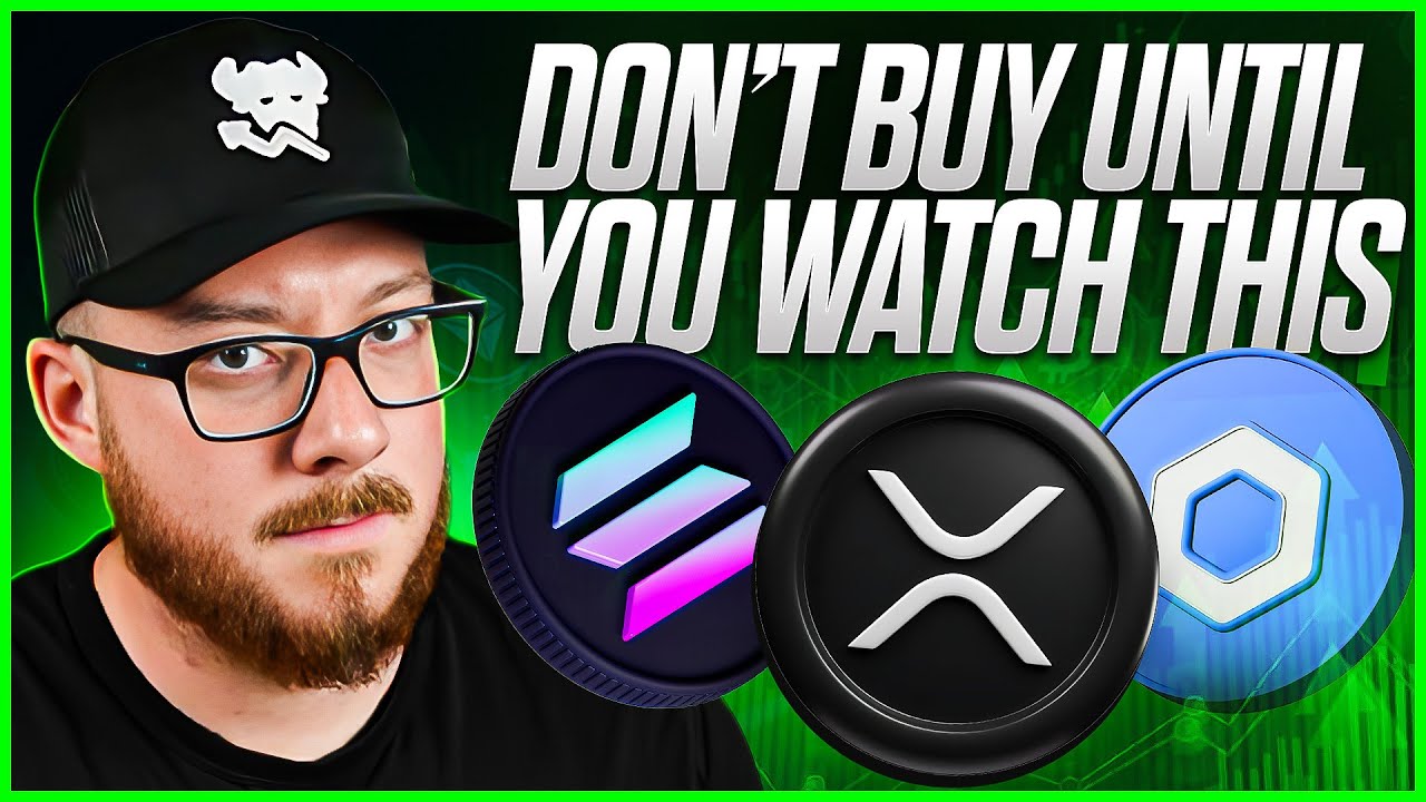 Solana, Chainlink & XRP Ready to Explode Once Bitcoin Finds Support 🚀