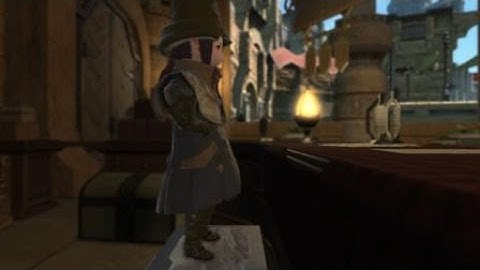 FINAL FANTASY XIV idle camera glitch