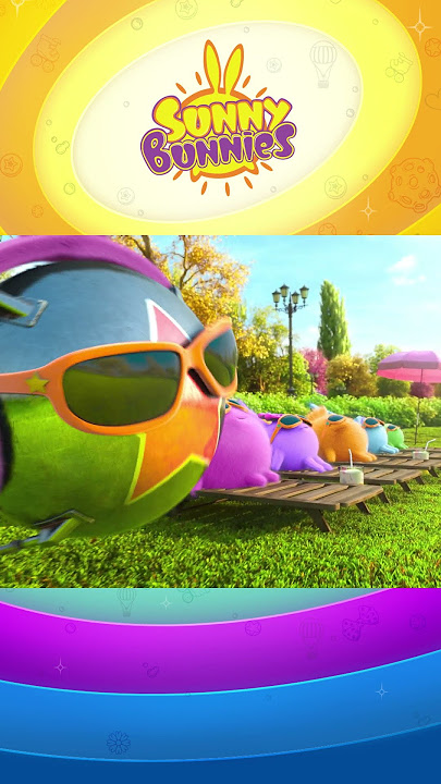 Relaxing & Sunbathing | Sunny Bunnies #SHORTS