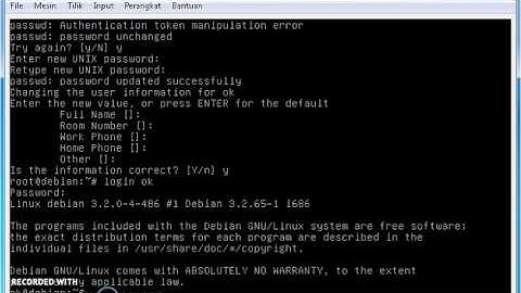 Cara Menambah & Menghapus User pada Linux Debian Server