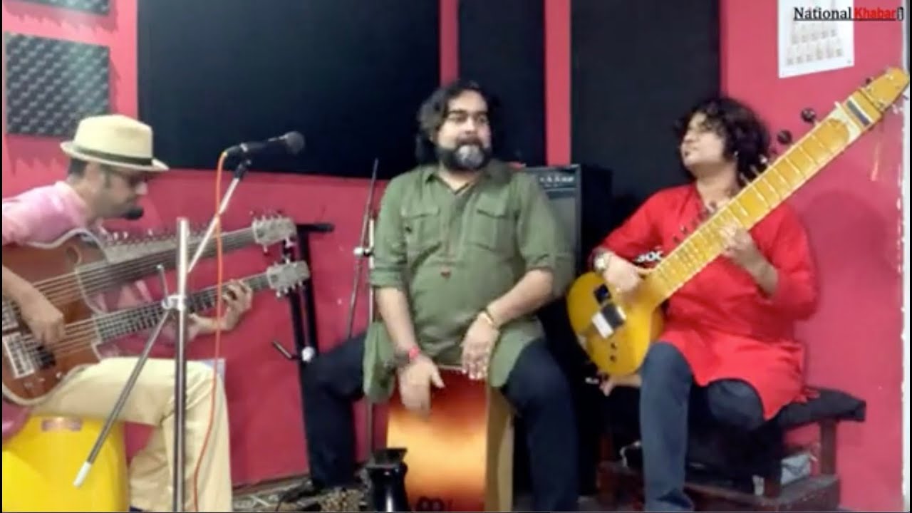 Ratul Shankar -Percussionist Abhisek Mallick -Electric Sitar & Mainak Nag Chowdhury -Maitreyee Bass