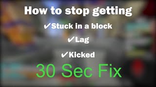 Stop ALL Hypixel Glitches & Getting Stuck in a block! 2021