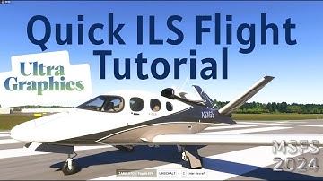 Microsoft Flight Simulator 2024 - Quick ILS flight tutorial - Cirrus Vision Jet G2