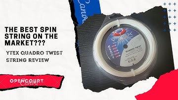 #1 String in Spin Potential??? Ytex Quadro Twist String Review