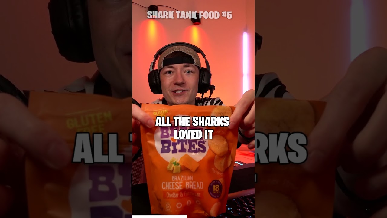 Part 5 tasting & rating every food from the TV show Shark Tank...best frozen snack ever? 