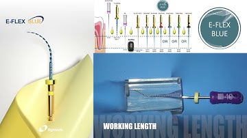 Instruction of How to Use Eighteeth E-FLEX BLUE Heat Treated Endo Files Usage Protocol