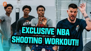 Thompson Twins & Tyler Smith Full Shooting Workout With 2x NBA Champ Mike Miller 🔥 Session 4