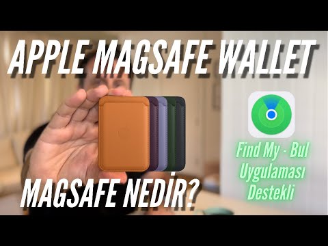 Apple MagSafe Wallet | MagSafe Nedir? | MagSafe Deri Cüzdan “Find My” “Bul” Uygulaması Destekli