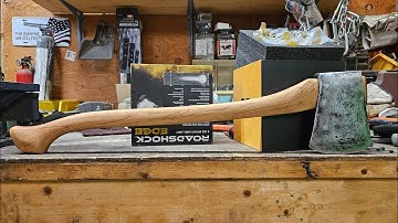 Hytest Tasmanian axe gift build with Hoffman woodbullet haft.