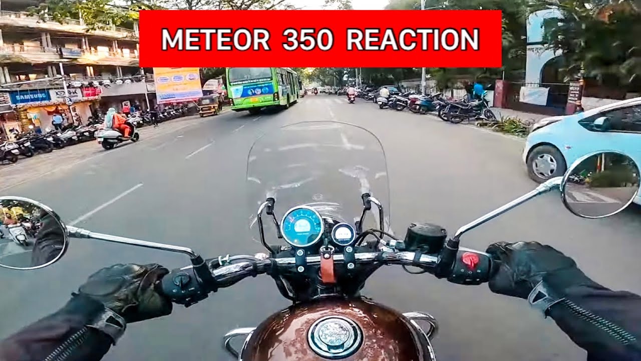 Royal Enfiled Meteor 350 City Ride Experience - Does it Heat up ?