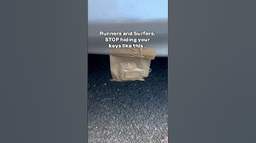 This is a must have for surfers and runners who drive places #runninghacks #Running #surfers #surf