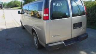 GovDeals: 2003 Chevy Express Passenger / Runs & Drives / DS1