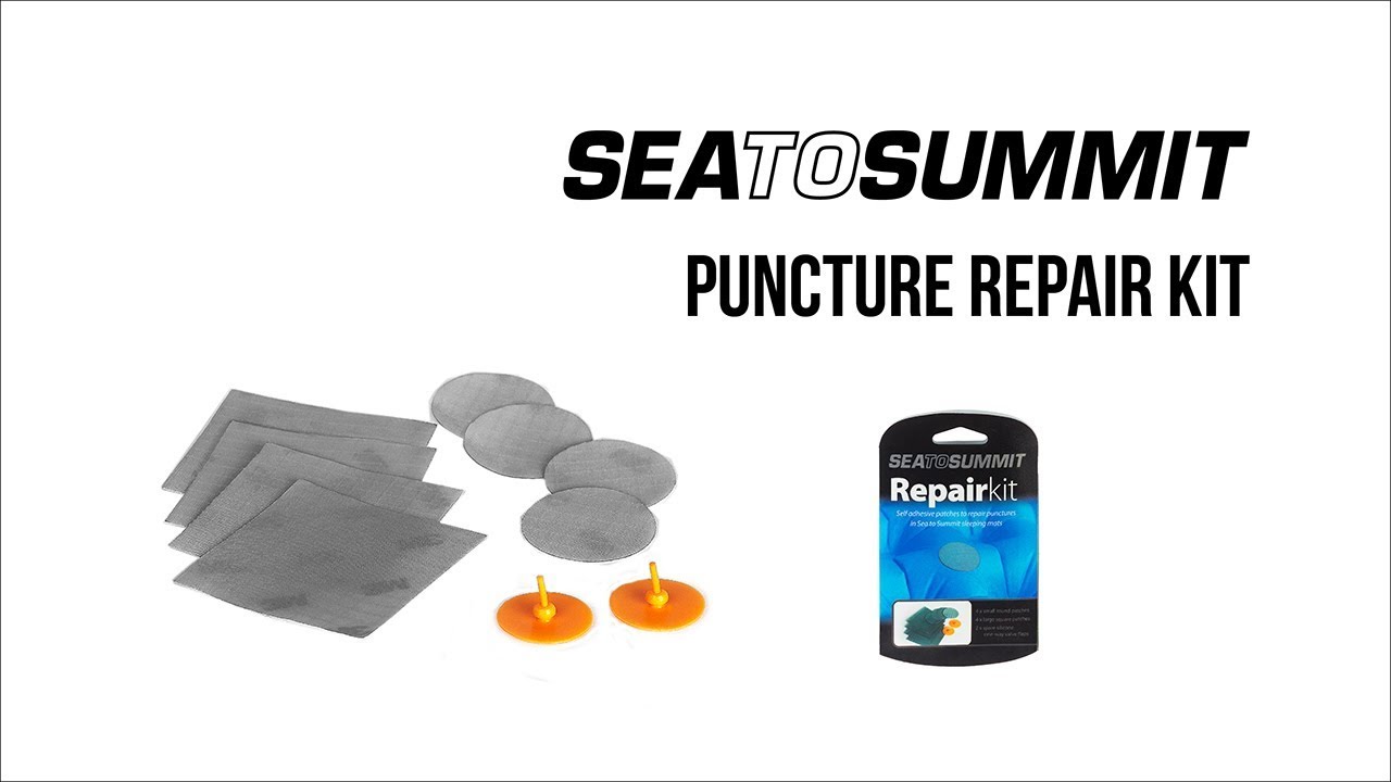Комплект за ремонт Sea to Summit Repair Kit How to repair a puncture in