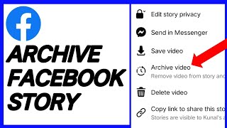How To Archive Facebook Story