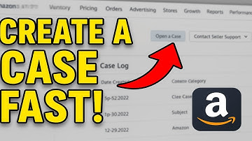 "How to Create a Case in Amazon Seller Central – Step by Step Guide" ✅