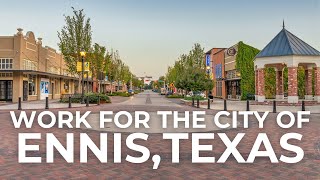 Work for the City of Ennis, Texas