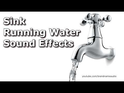 Sink Faucet Water Sound Effects Youtube