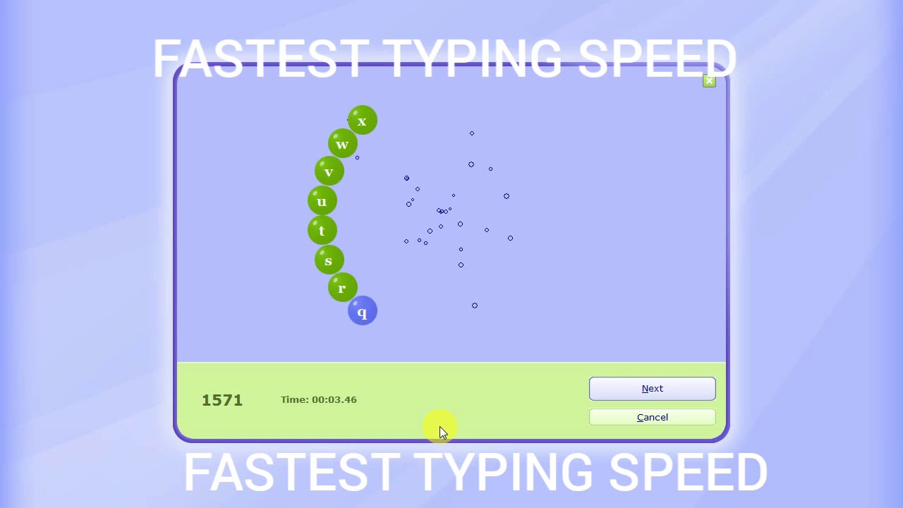 ABC Speed Race in Just 3 Seconds, Typing Master A to Z speed Test