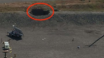 A tunnel of radioactive waste has caved in at one of the most contaminated nuclear sites in the US