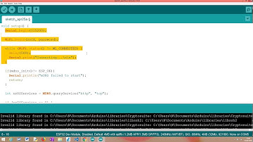 ESP32: Query mDNS service
