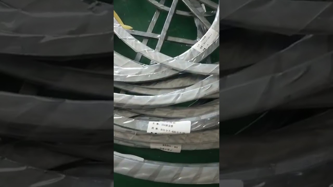 316 metal gasket dn100 pn40 toothed gasket Chinese factory YouTube