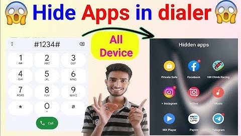 How To Hide Apps on Android 2023 (No Root) | Dialer hide app 2023 | how to hide apps in phone dialer