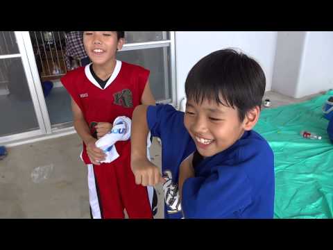 20130706北丘小男子ミニバスケ【校歌斉唱】