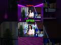 Before and after broadcast editing😱 nice 👍