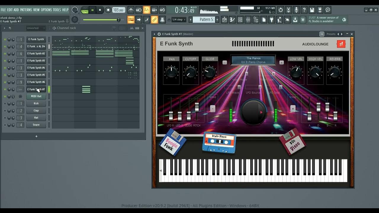 Audiolounge Efunk The Ultimate Synth Vsti For Funk Lovers! YouTube