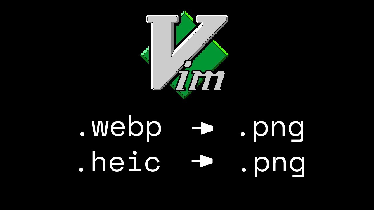 Vim trick to bulk convert files