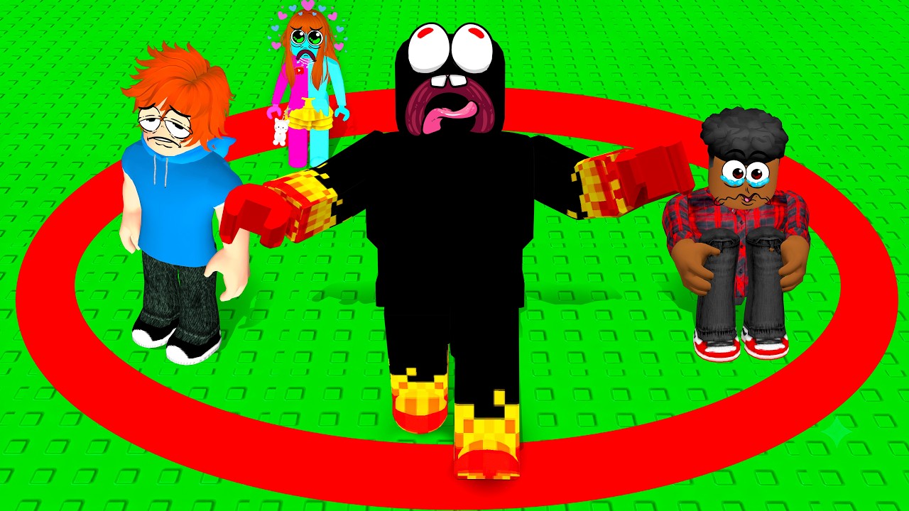 Não Pode Sair do Círculo Vermelho no Roblox
