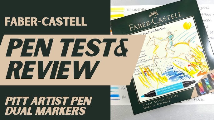 Faber-Castell Pitt Artist Pen Dual Marker Wallet of 30